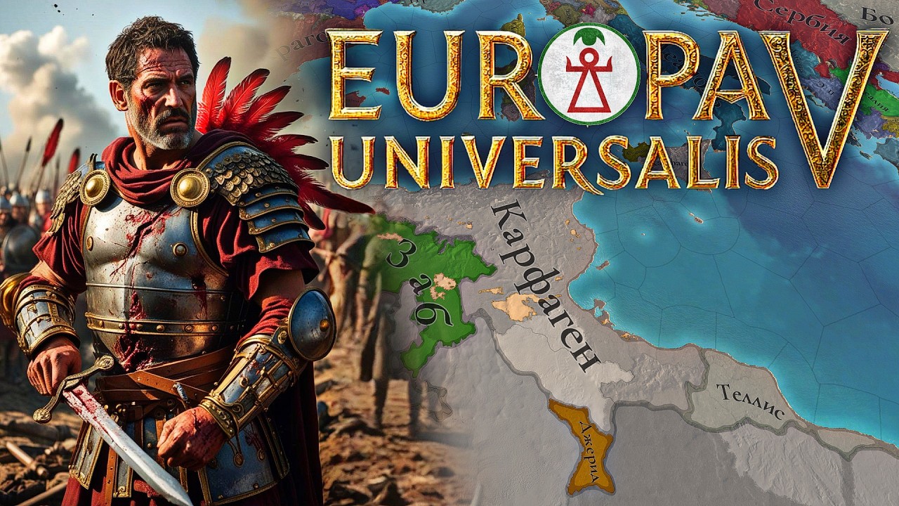 Я создал КАРФАГЕН в Europa Universalis V-  гайд EU5