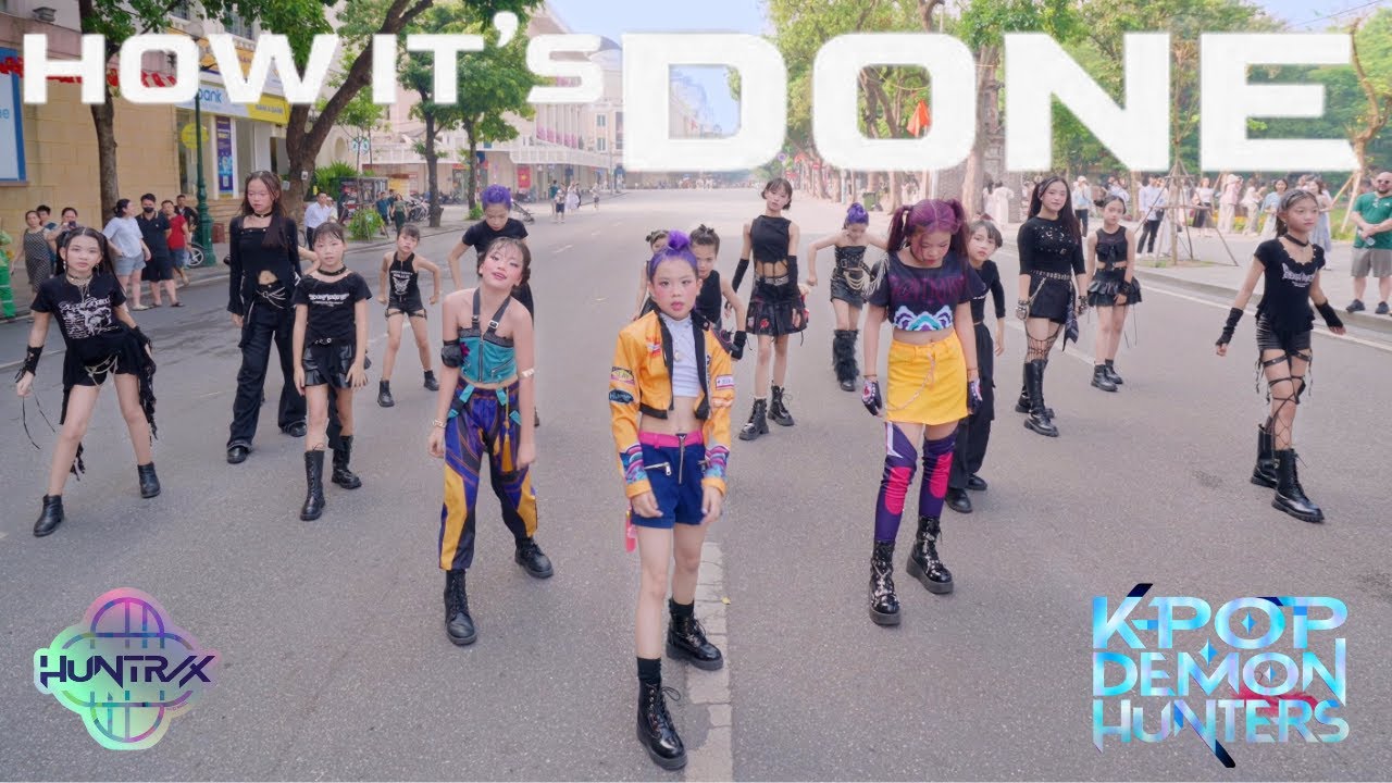 [KPop Demon Hunters In Public] “How It's Done” - HUNTR/X Dance By BABY WARRIORS From Vietnam