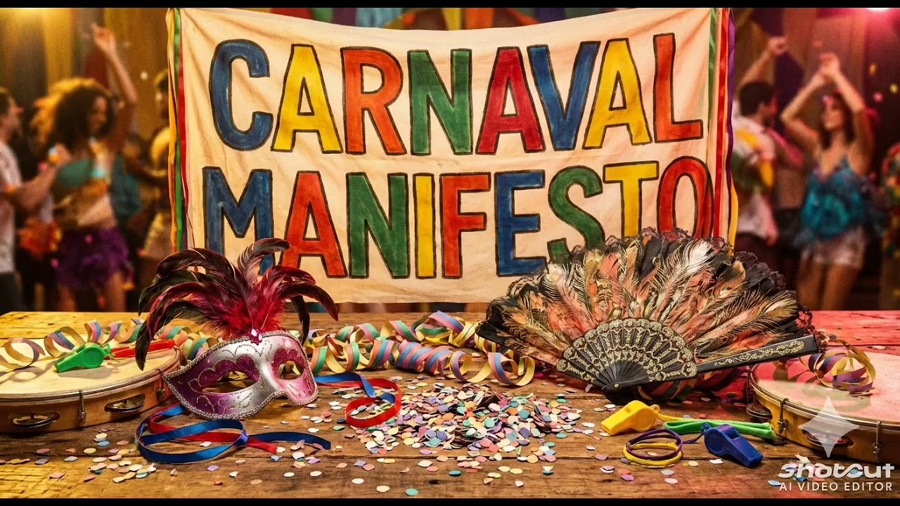 Música: Carnaval Manifesto - Vamos Botar Nosso Bloco na Rua | Letra: Carlos Costa Jr Instrumentos IA