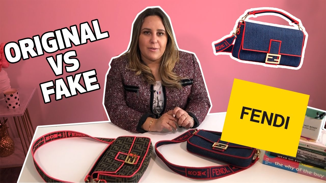 Original vs Fake: Te damos tips para identificar una Fendi Baguette original