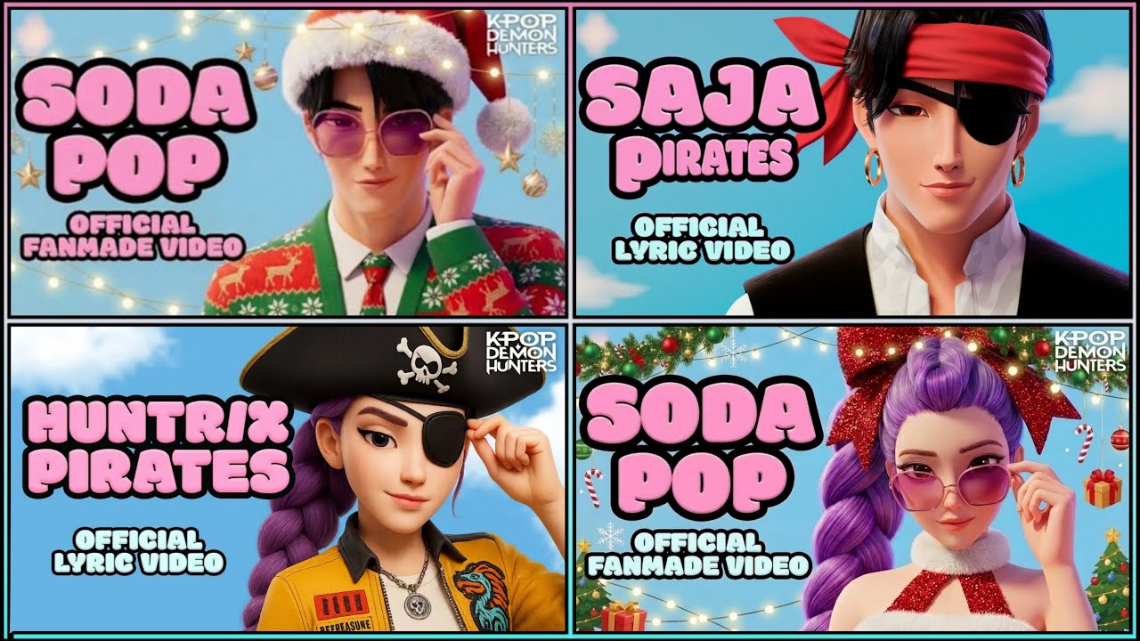 SODA POP 🎮 Kpop Охотники на демонов 🆚 SAJA Boys