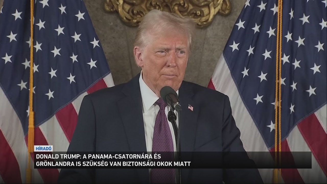 Donald Trump: a Panama csatornára és Grönlandra is szükség van biztonsági okok miatt