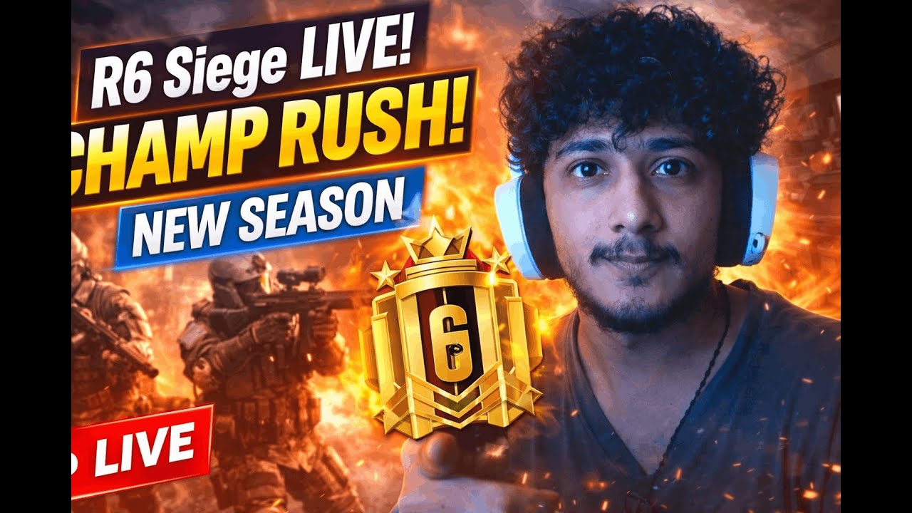 Road to Champ Begins 😈 | R6 New Season LIVE