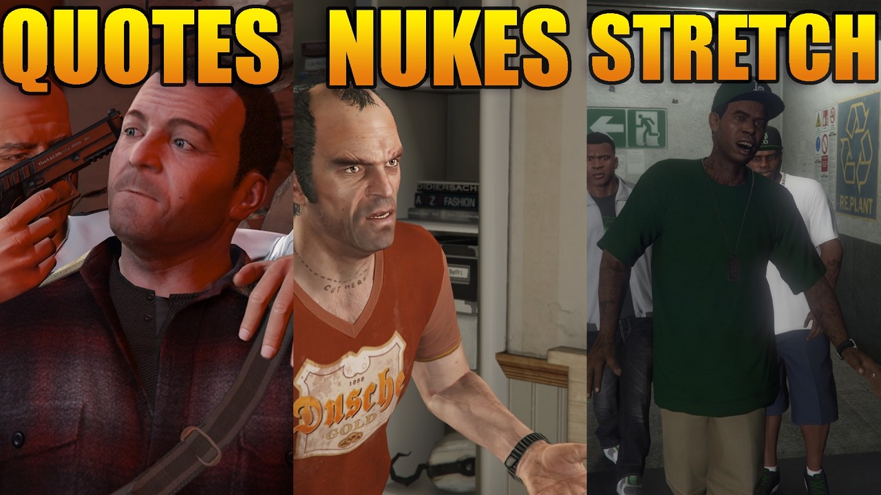 The Dumbest Thing Every GTA 5 Main Character Did