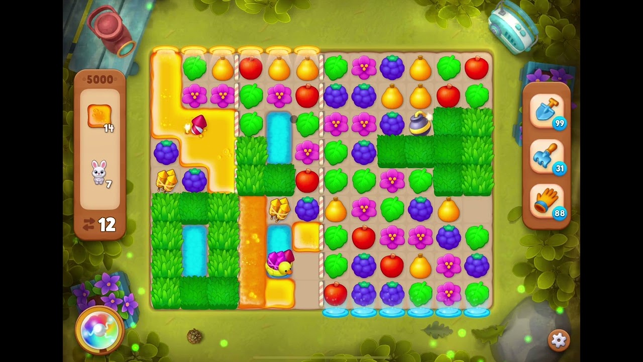 GardenScapes Level 5000 no boosters