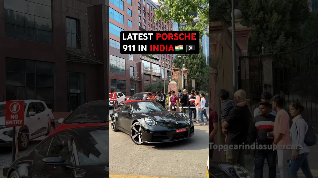 INDIA&rsquo;s latest PORSCHE !