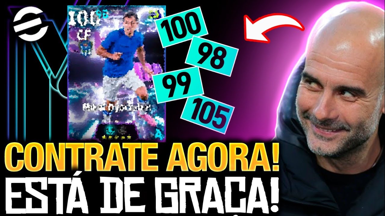 💥CONTRATE AGORA! EXCELENTE ATACANTE DE GRAÇA E DISPONPIVEL NO E-FOOTBALL 2026!