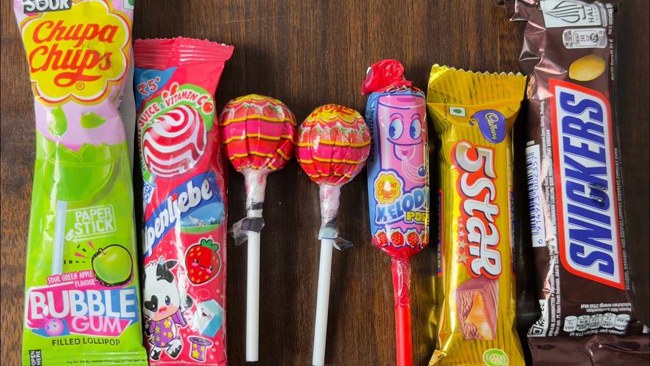 Lollipop Candy Unboxing Video Asmr Satisfying Video Asmr And Chocolate Opening 🍫✨