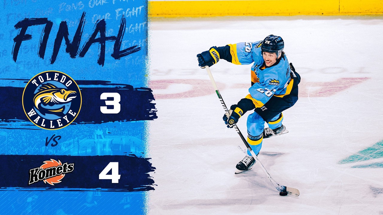 HIGHLIGHTS (2/15/26): Toledo Walleye 3, Cincinnati Cyclones 4 (OT)
