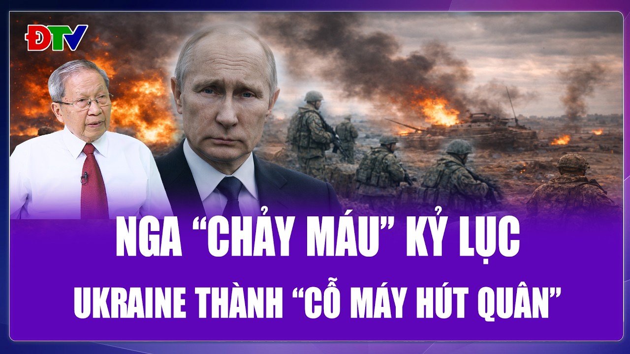 QUỐC TẾ 24H: Nga “chảy máu” kỷ lục, 700.000 lính vẫn mắc kẹt ở “địa ngục” Ukraine