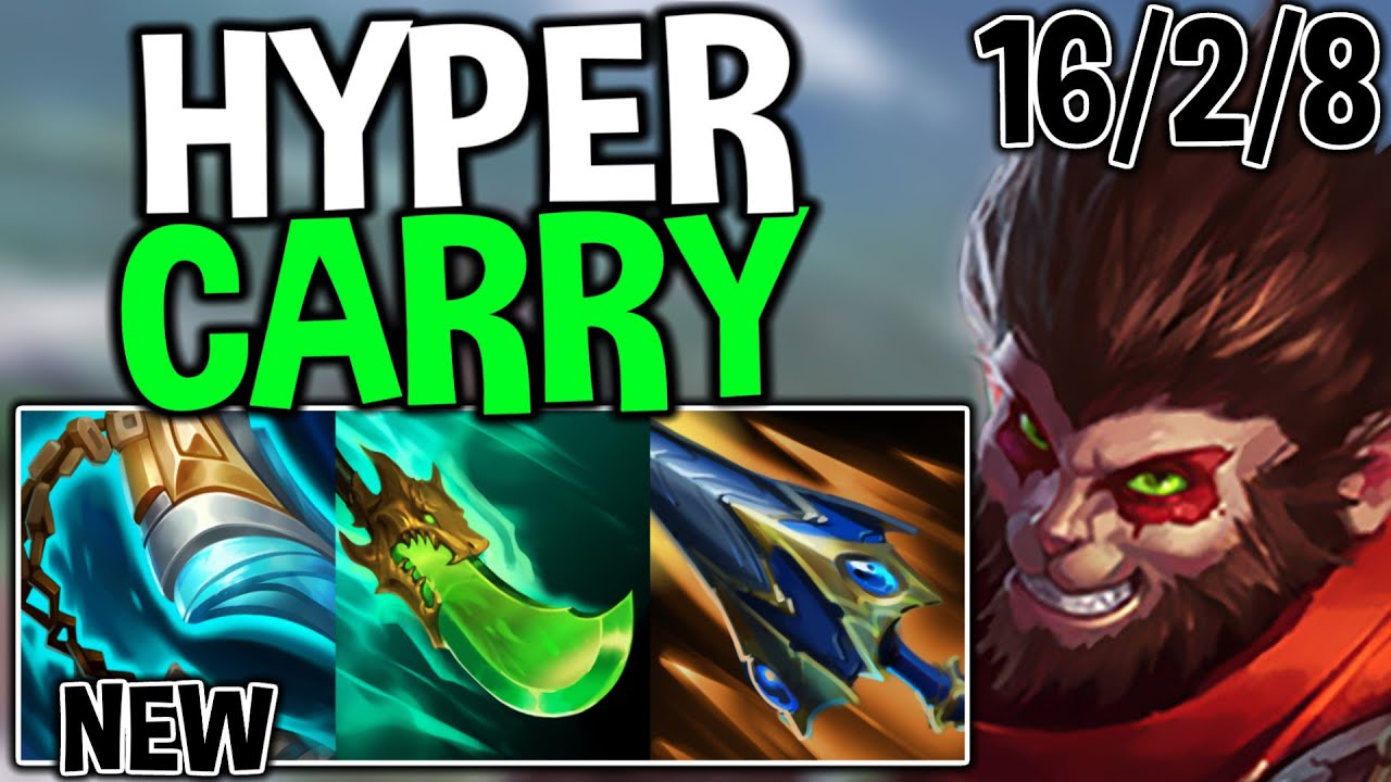 SEASON 14 WUKONG JUNGLE IS NOT BALANCED.. 1v9 CHAMP