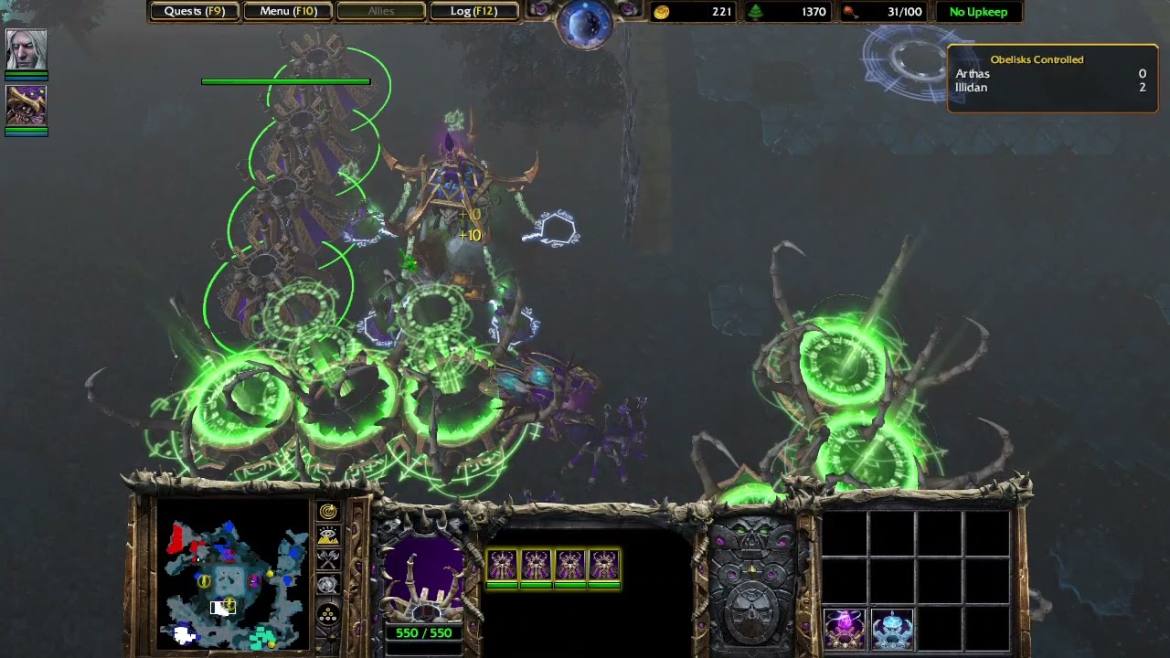Warcraft 3 REFORGED (Hard) Chapter - 8 (Arthas VS Illidan Stormrage) A Symphony Of Frost And Flame