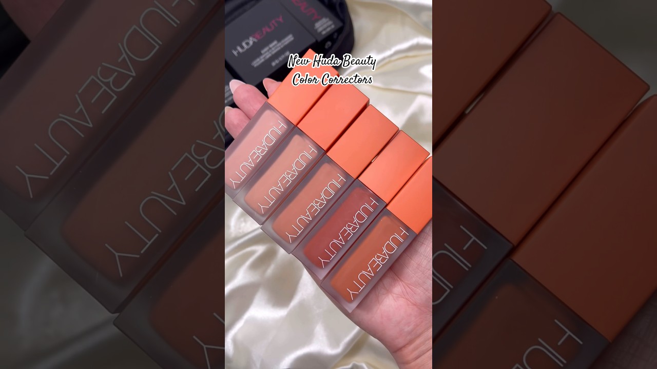 New Huda Beauty Faux Filter Color Correctors #shorts