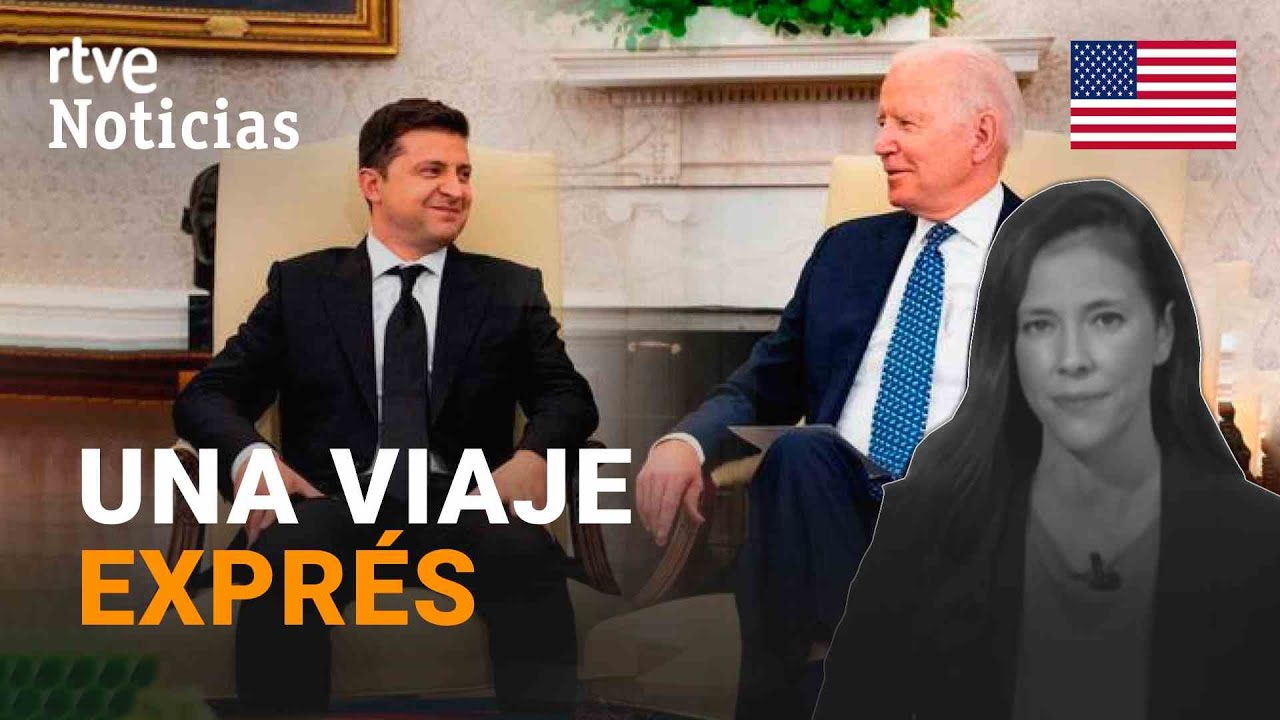 EE. UU.: ZELENSKI VISITA a BIDEN en su PRIMERA SALIDA de UCRANIA desde el INICIO de la GUERRA | RTVE