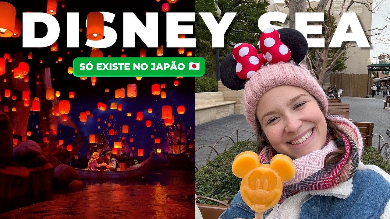 TOKYO DISNEYSEA&ndash; O MELHOR PARQUE da Disney no Jap&atilde;o? (Vlog com pre&ccedil;os e atra&ccedil;&otilde;es)