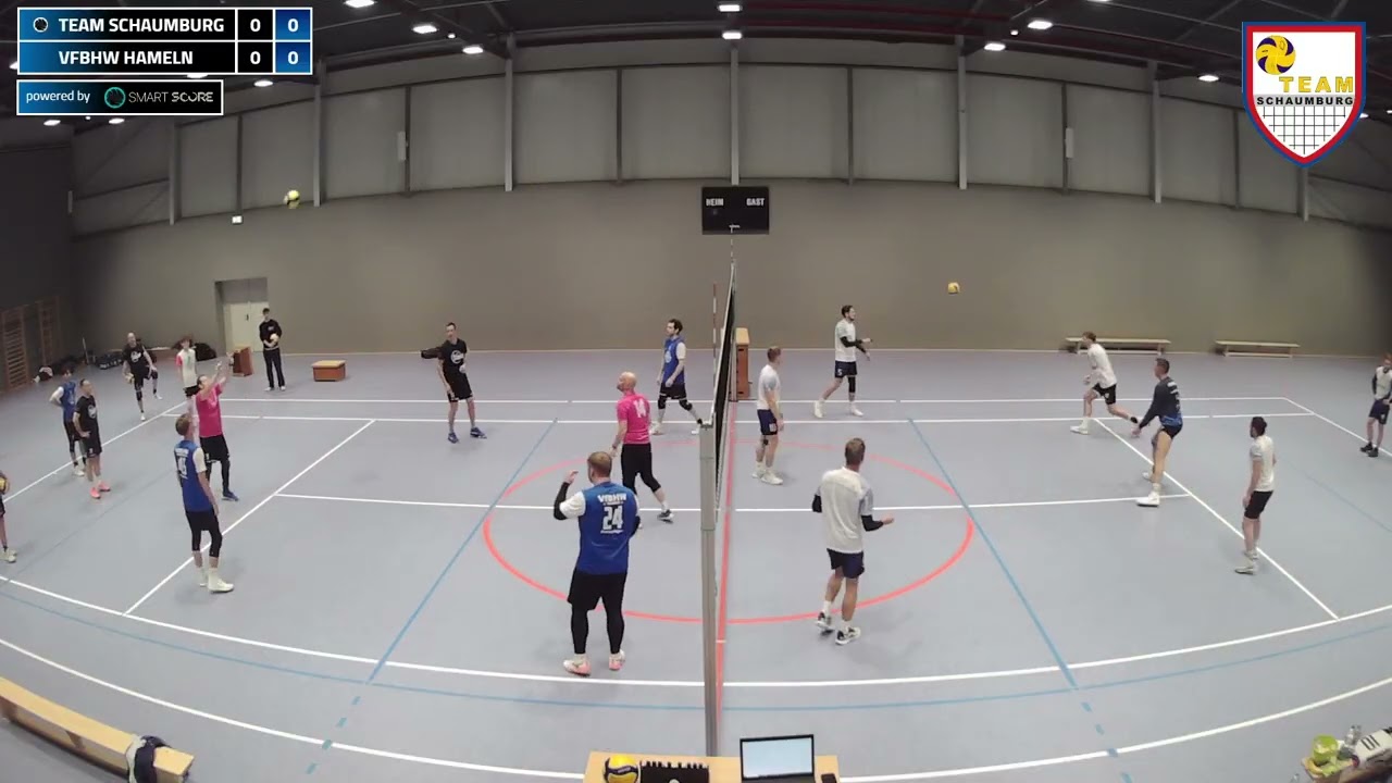 Volleyball Verbandsliga Team Schaumburg vs. VfBHW Hameln 09.11.2025