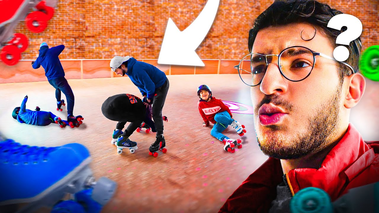 J'EMMENE MES PETITS FRÈRES FAIRE DU PATIN A ROULETTES.. UNE CATASTROPHE ! [Entre frère Ep 17]