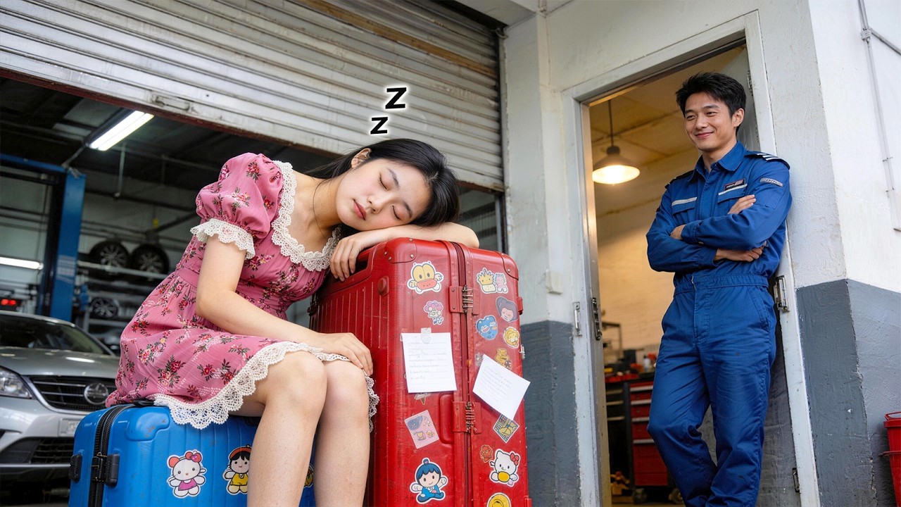 Disguised as a repairman, the CEO fell for a homeless girl asleep at his door!