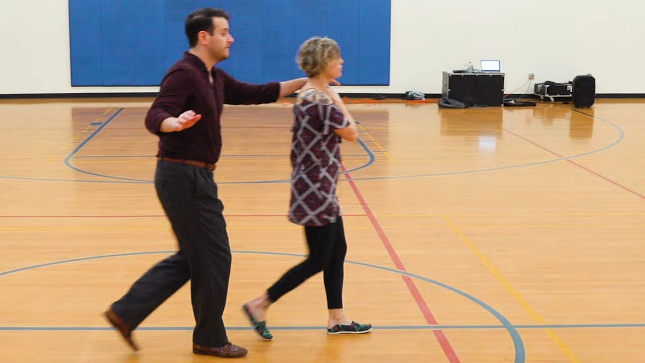 Step in the Right Direction for Lindy Hop Lesson with Jenna Applegarth and Jon Tigert