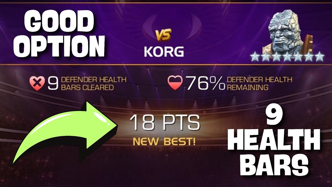 GOOD OPTION FOR KORG COLISEUM - MCOC