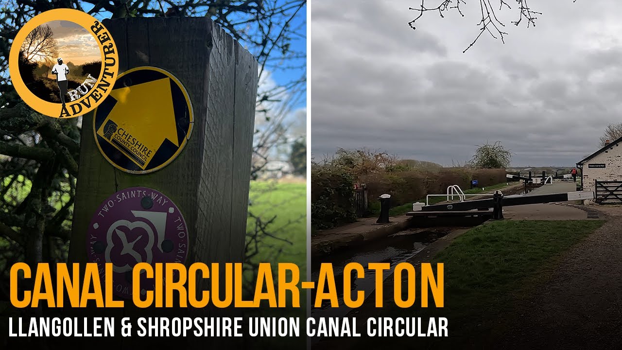 Acton, Nantwich - Llangollen & Shropshire Canal Circular Walk / Run