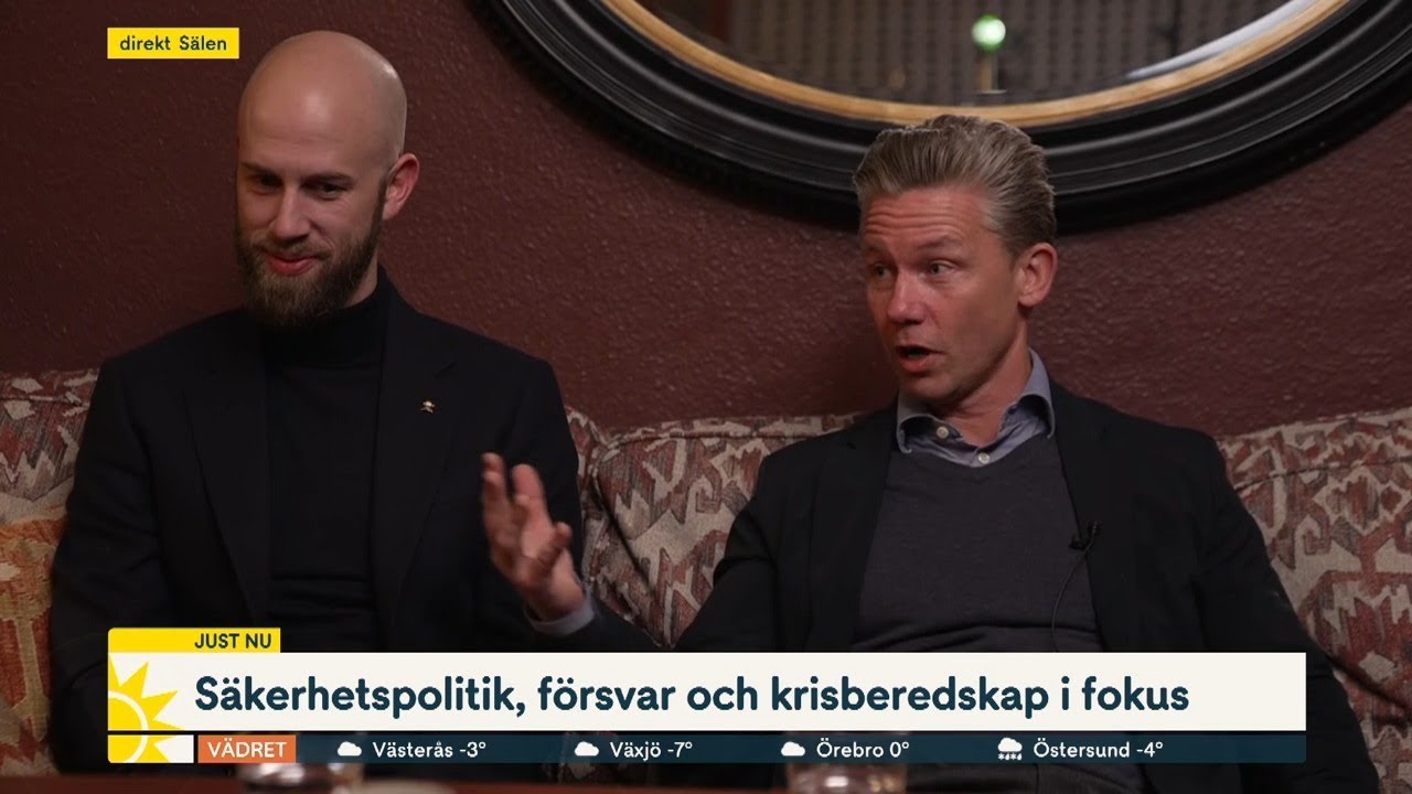 Säkerhetspolitik, försvar och krisberedskap i fokus i Sälen | Nyhetsmorgon | TV4 & TV4 Play