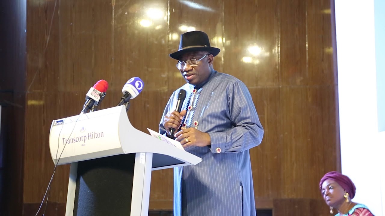 Welcome Address by H.E Dr. Goodluck Ebele Jonathan