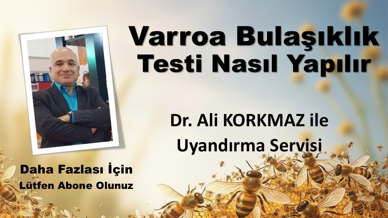 Varroa Bulaşıklık Testi Nasıl Yapılır