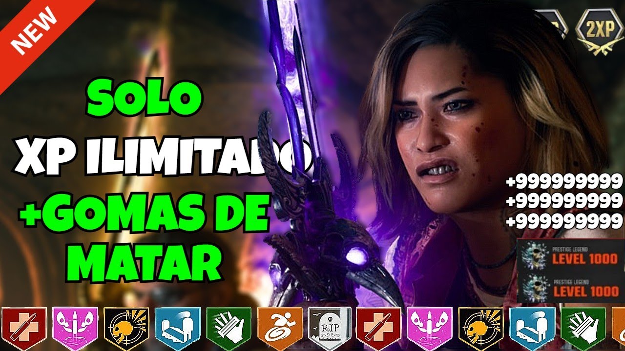 *NOVO* SOLO TUDO ILIMITADO GLITCH BO6! (LEVEL 1000 FÁCIL GLITCH) BO6 GLITCH! BO6 ZOMBIES GLITCH!