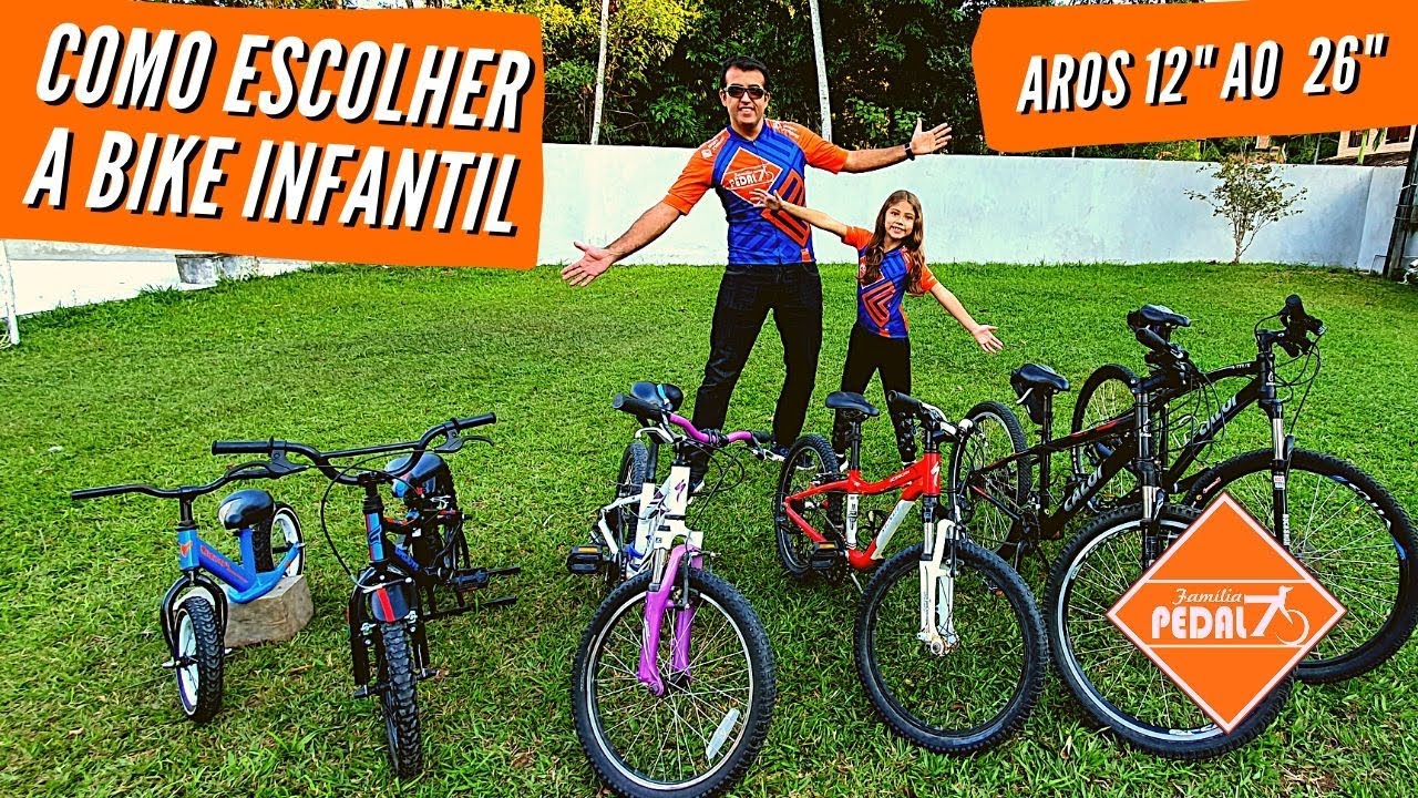 Como escolher uma bicicleta infantil | Aro 12
