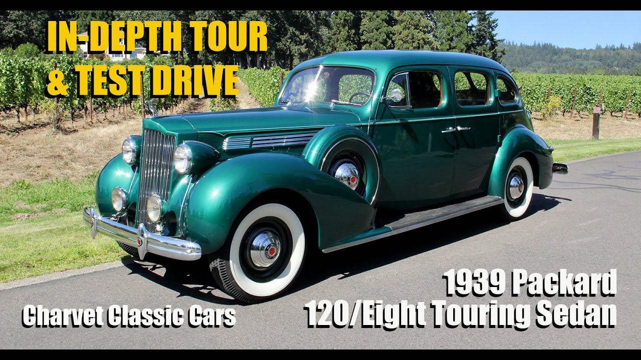 In-Depth Tour & Test Drive: 1939 Packard 120/Eight Sedan - Charvet Classic Cars
