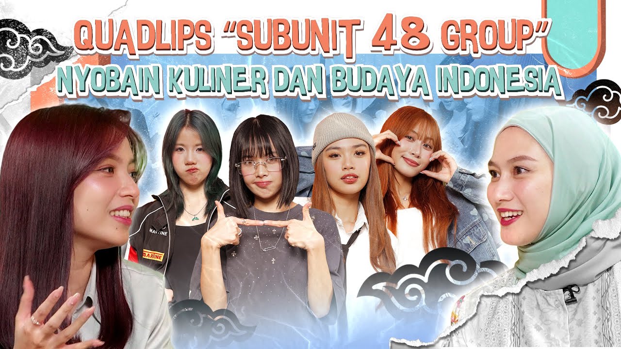DP EP.22 | EKSKLUSIF QUADLIPS (48 GROUP) INTERVIEW DI BERJAYA | FAME BNK48 REVIEW KULINER INDO