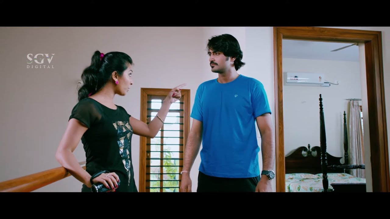Radhika Pandit Shoots Brother Smoking In Home | Yash | Mr. and Mrs. Ramachari | Comedy Scene