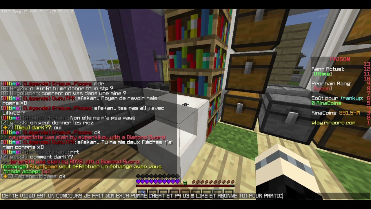 RINAORC [CONCOURS] PRISON EXCA/POMME/P4