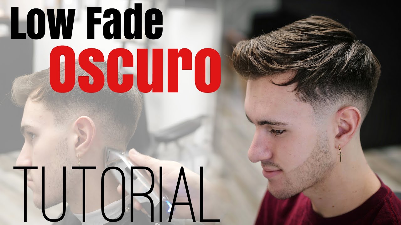Como hacer un Low Fade OSCURO con Textura | Desvanecido Degradado Bajo [ TUTORIAL Paso a Paso ]