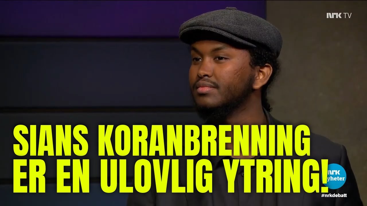NRK: Bør Norge tillate SIANs islamofobiske Koranbrenninger? | Islam Net, Mahir Osman