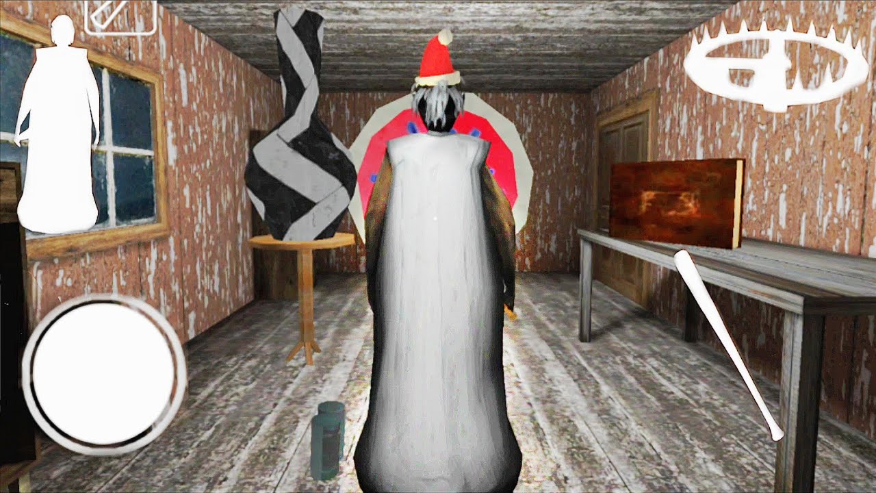 Playing as granny in granny house escape | granny mod menu 