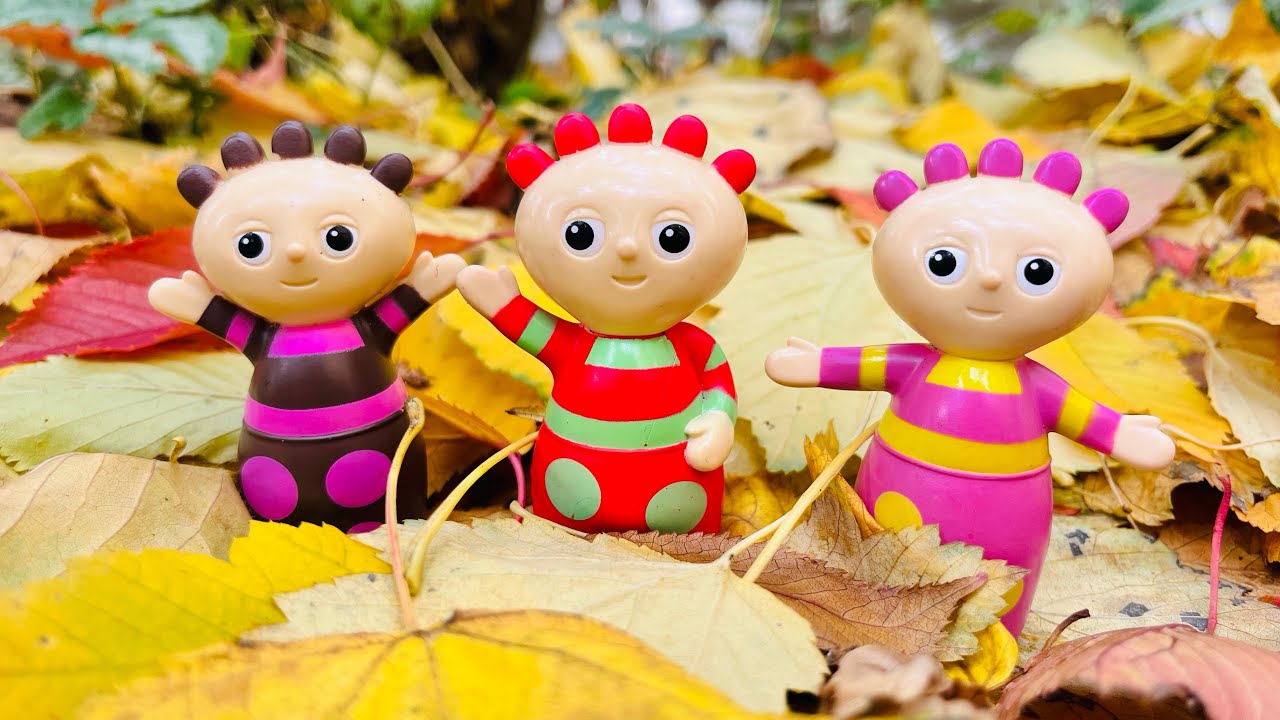 Игрушки в ночном саду TOMBLIBOOS «Осенние листья» для обучения буквам