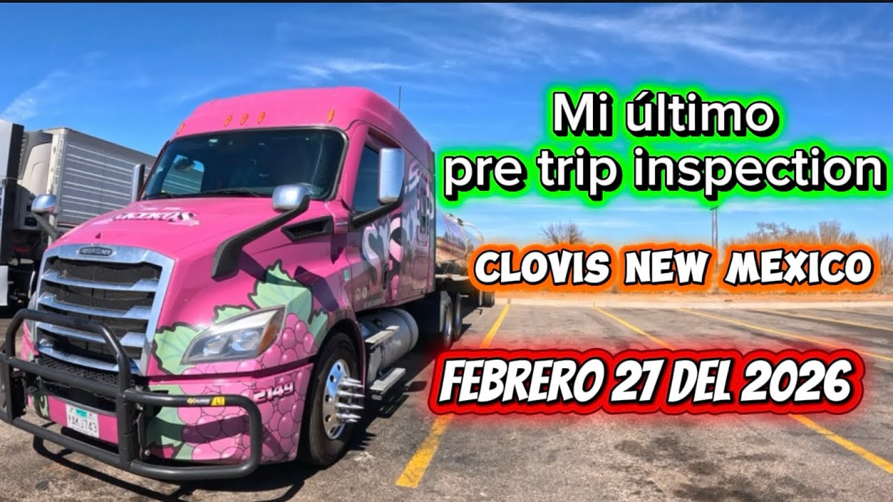 Último video que grabamos con el camión en New Mexico 👍✌️🚛#truckesvlogs #trucking #nondomicile