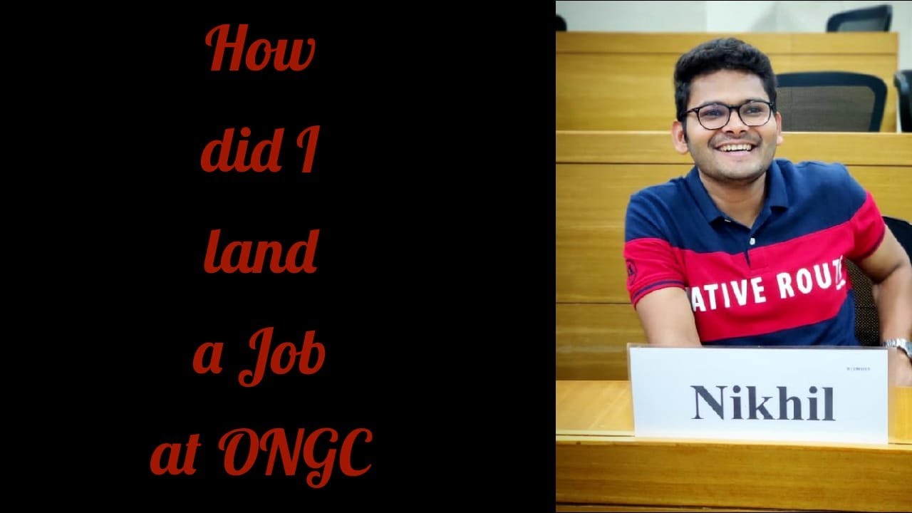 How did I land a Job at ONGC after an MBA | Nikhil Jain | IIM Trichy | ONGC