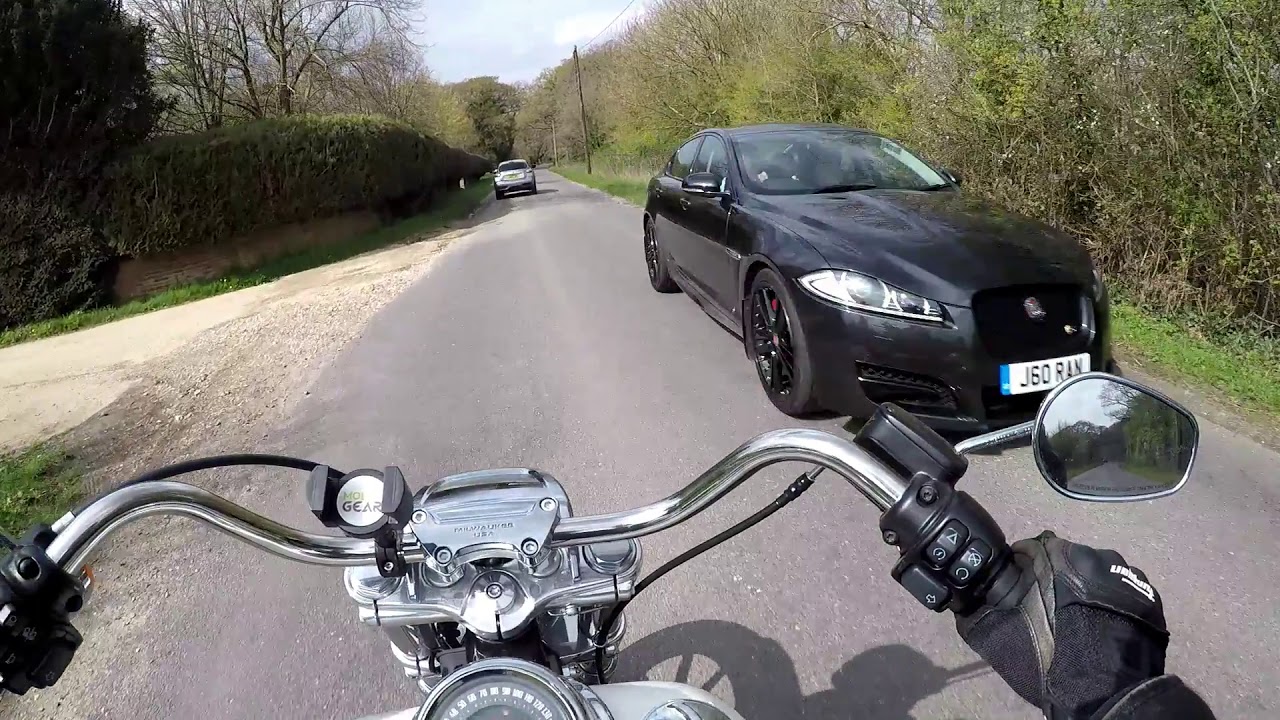 First attempt at a motovlog on a Harley Lowrider FXLR 2018