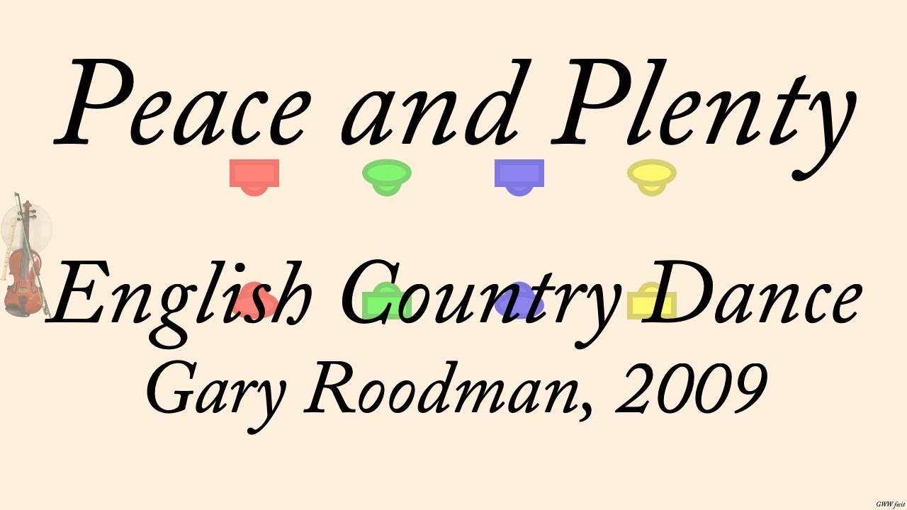 Peace and Plenty ~ Roodman