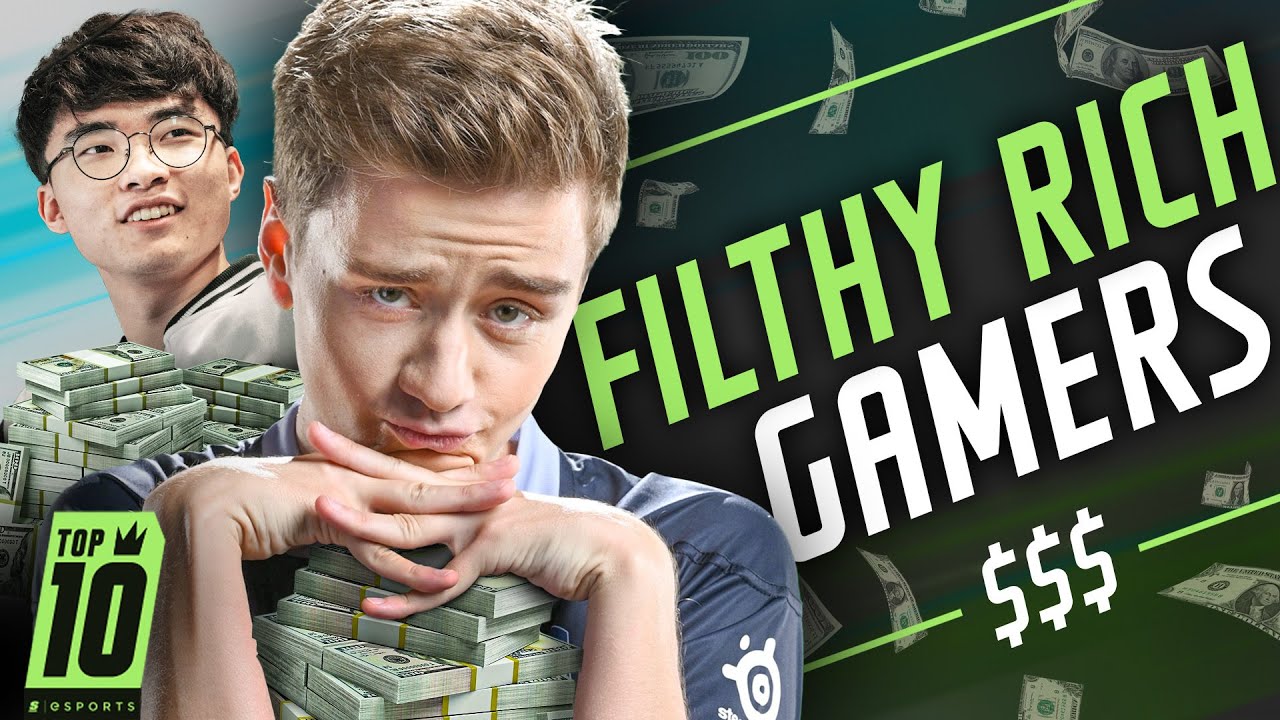 The Top 10 Filthy Rich Esports Players By Game