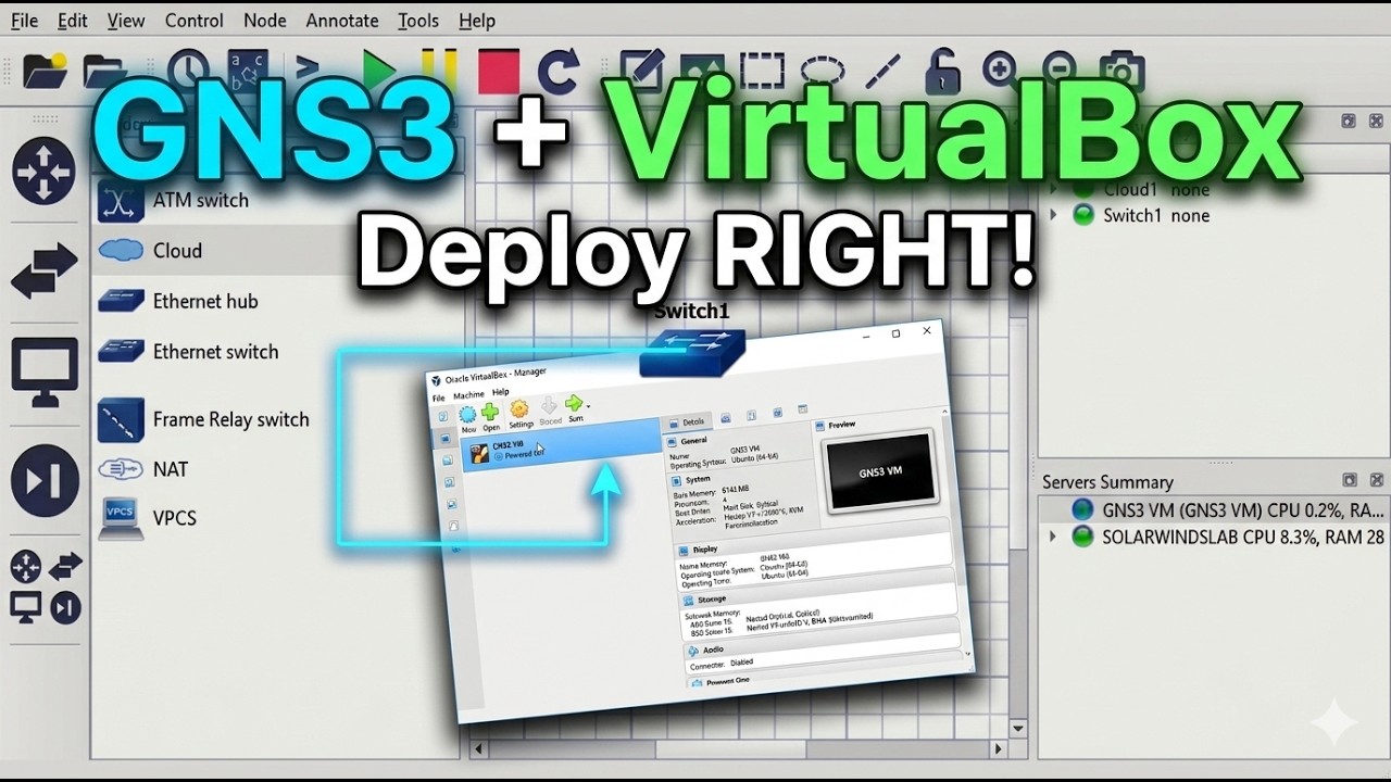 The Complete GNS3 Deployment Guide with VirtualBox