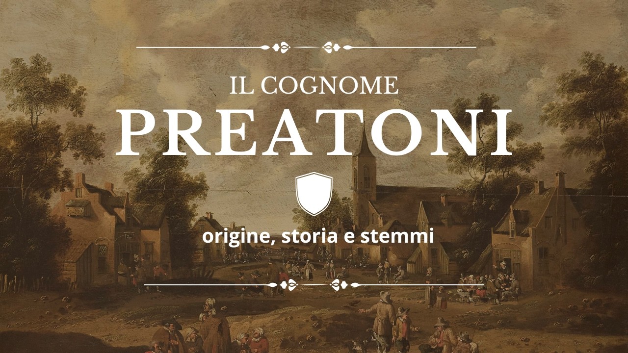 COGNOME PREATONI (ossia Pravettoni)