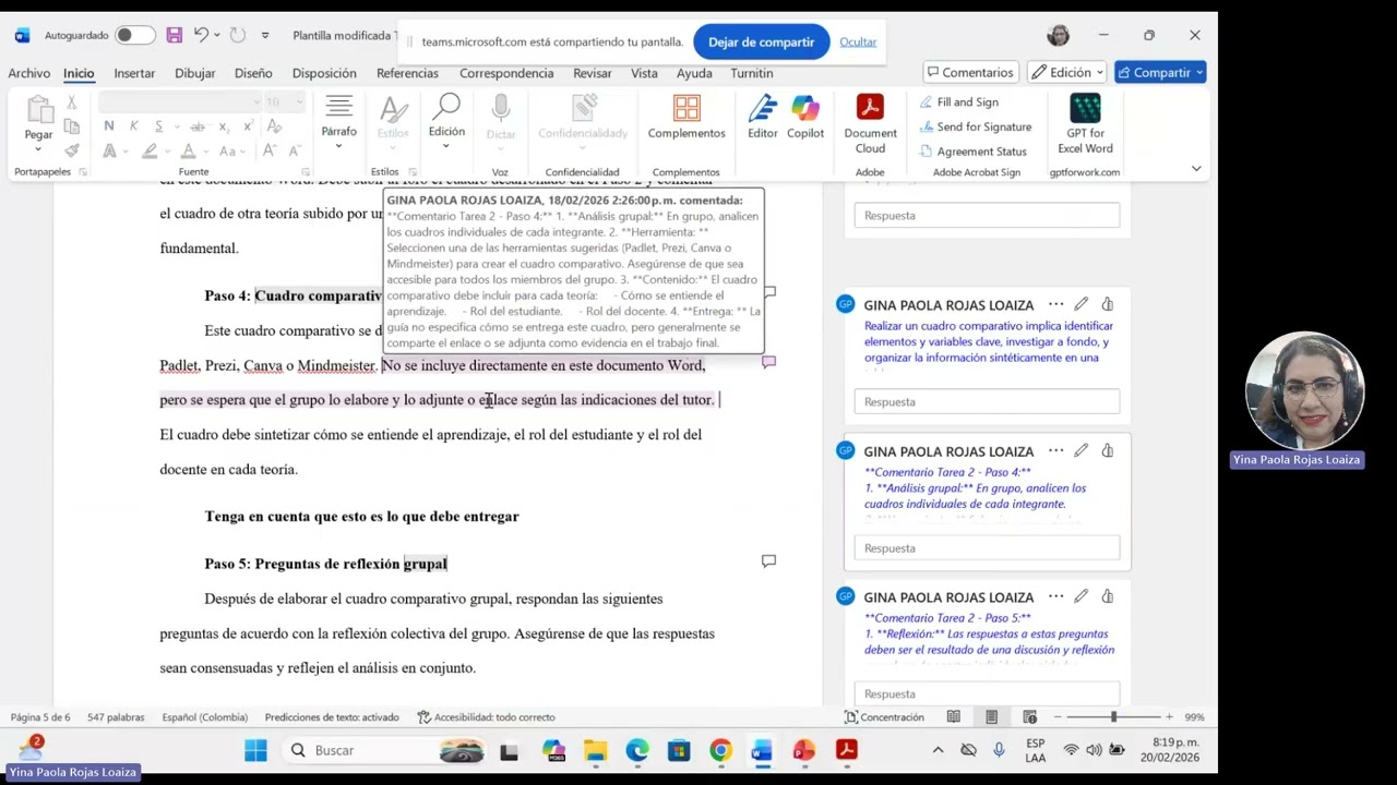 Orientación de Tarea 2