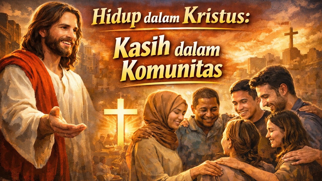 Hidup dalam Kristus: Kasih dalam Komunitas-Pdt. Aroshoki Laoli