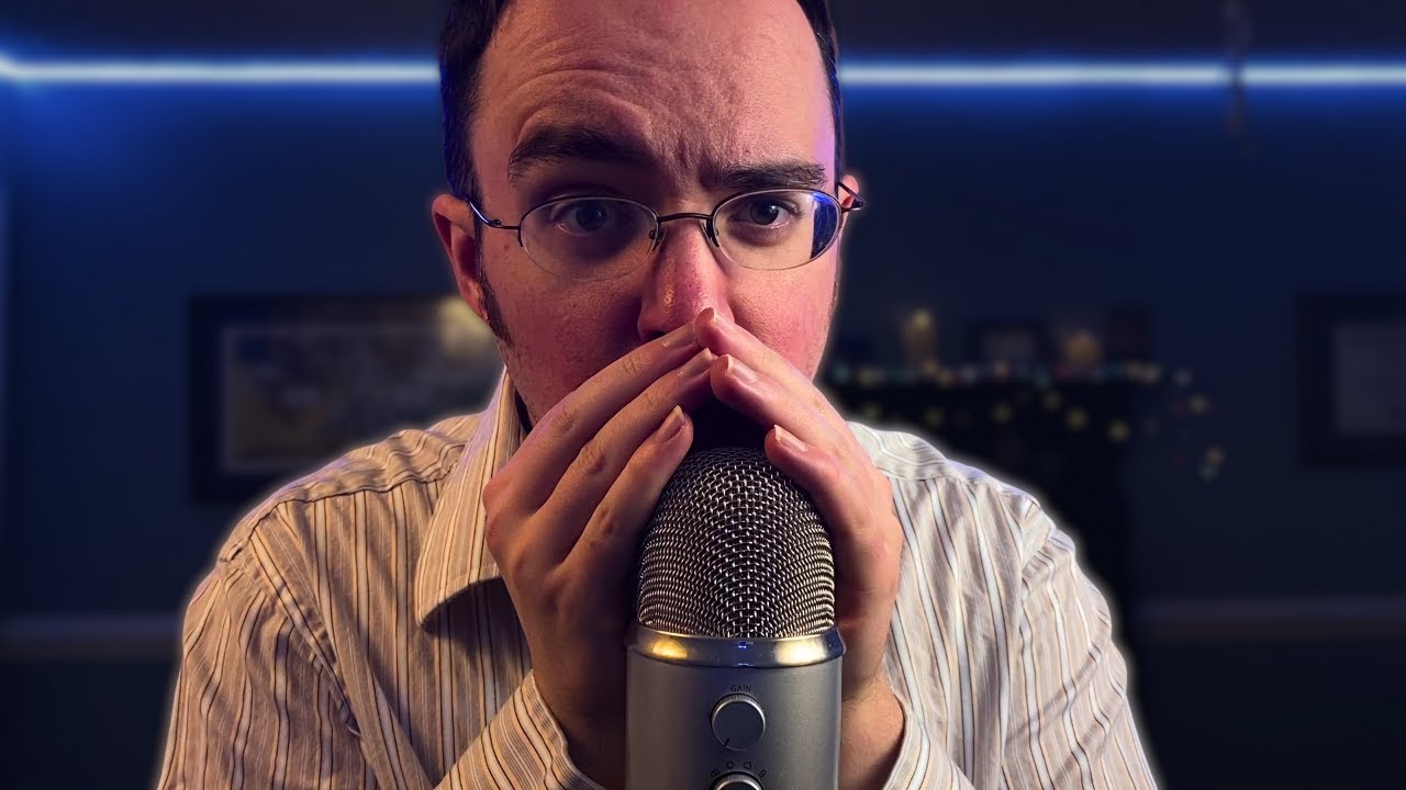 asmr | close cupped mouth sounds