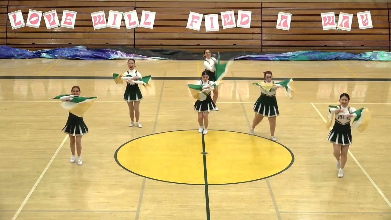 Temple City HS Pep Flags @ 2023 Colorguard Spring Show