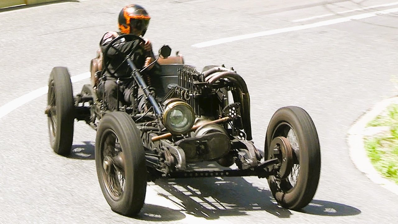 Probably Switzerland's CRAZIEST Car with 6.1L AIRCRAFT Engine - Startup, Drive